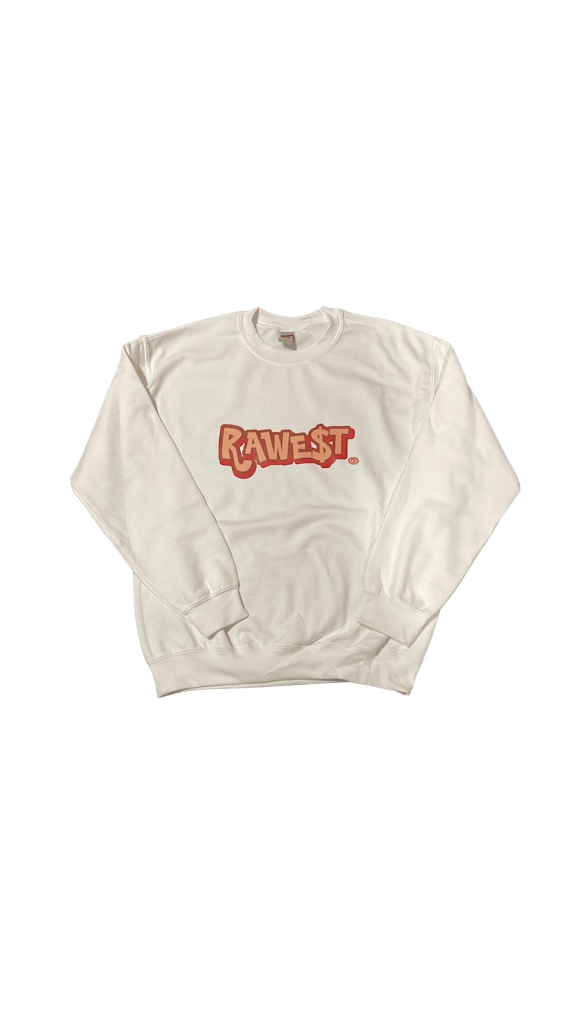 White/Watermelon sweatshirt